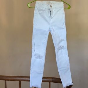 American Eagle White Jeans